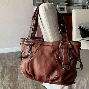 SOLD! B. Makowsky Leather Shoulder Handbag